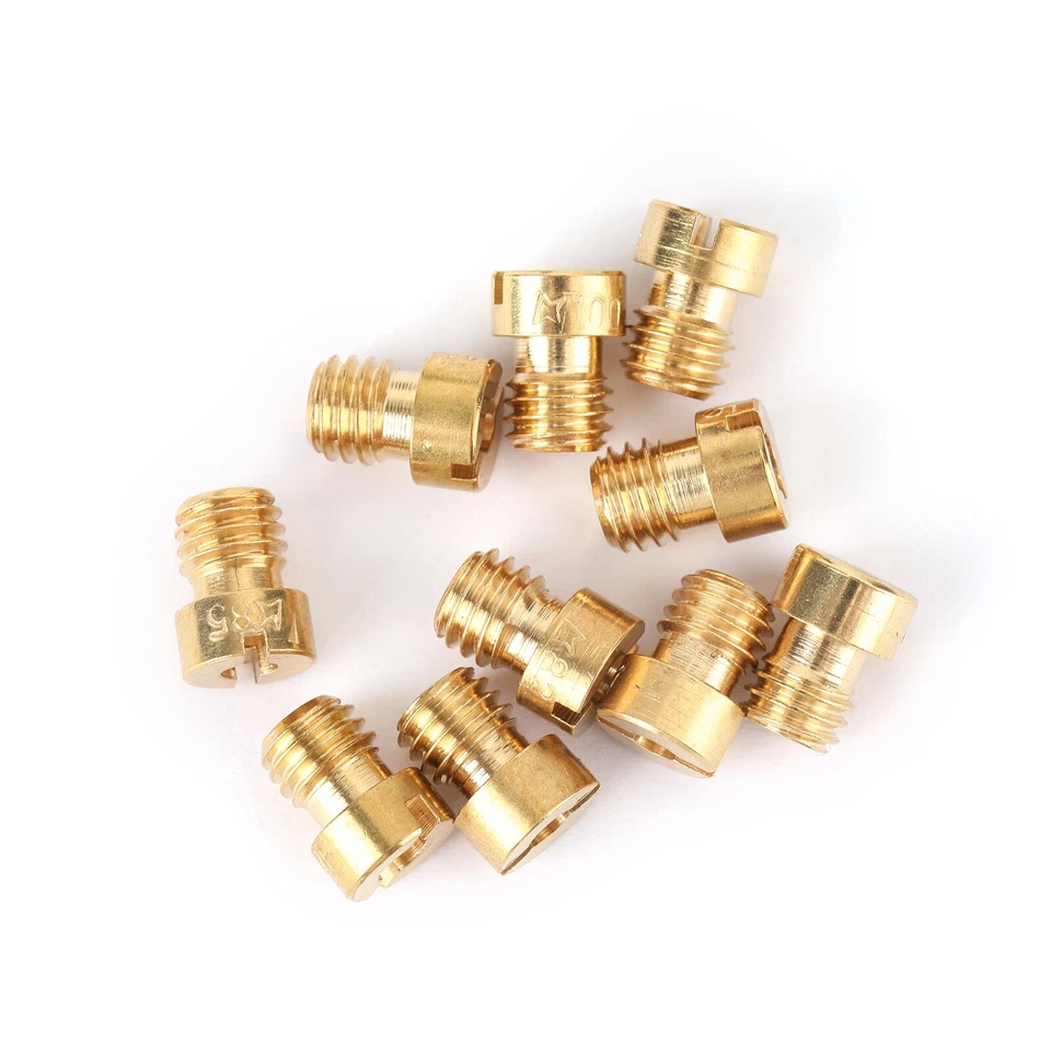 10set Round Head Main Jet 5mm 82-105 For GY6 Motorcycle Scooter Carburetor PZ19 - Image 4 of 4
