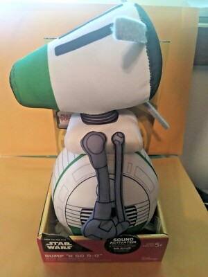 Star Wars The Rise of Skywalker Bump-N-Go 9  BB-8 & D-0 Sound Activated Plush