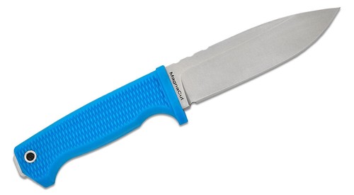 Demko Knives FreeReign Magnacut - Blue & Black - Fixed Blade Full Tang Knife - Picture 5 of 9