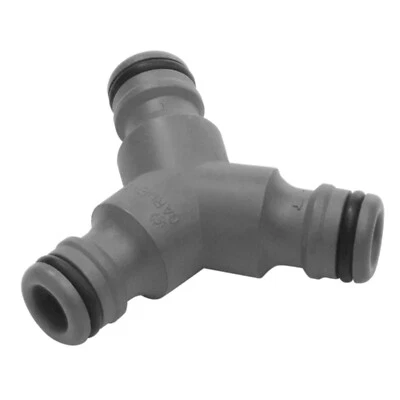 NEW Gardena Garden Watering & Hose Pipe Fittings - 3 Way Y Hose Pipe Coupling