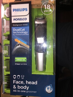 Philips Norelco 5000 Multigroom Hair Trimmer MG5750/49 All-in-one Trimmer