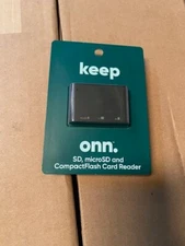 Onn SD, microSD & CompactFlash Card Reader (100014070) - BUY MORE & SAVE!!!