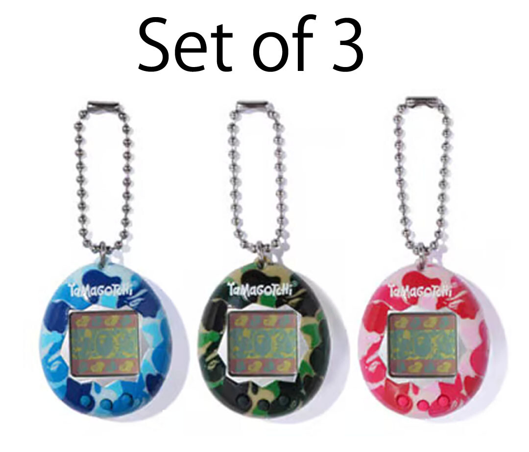 BANDAI - 【 BAPE X TAMAGOTCHI 】ABC CAMO ( 2個セット ) A BATHNIG APE Men's Goods BAPE x TAMAGOTCHI ABC CAMO
