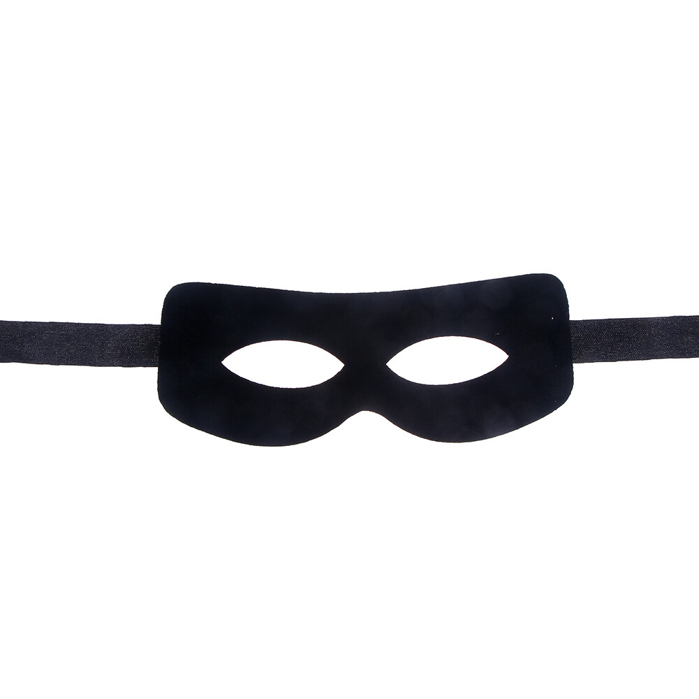 Black Eye Mask Masks Bandit Hero Zorro Party Halloween Costume