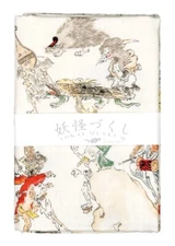 Japanese Cotton Tenugui Tapestry Hand Towel Bento Cloth Yokai Monster Collection