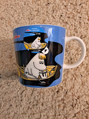Moomin Mug Håll Sverige Rent 'Keep The Waters Clean' Our Coast 2016 *NEW*