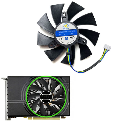 Für ASL GTX1660 1660ti 6GB ITX Grafikkarte Kühlventilator Reparaturteil