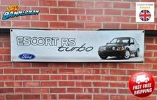 Ford Escort RS Turbo Banner for Garage, Workshop, Showroom LARGE