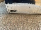 Sigerson Morrison Women's  black midium block heel Sandals lace up 7 new — photo 3