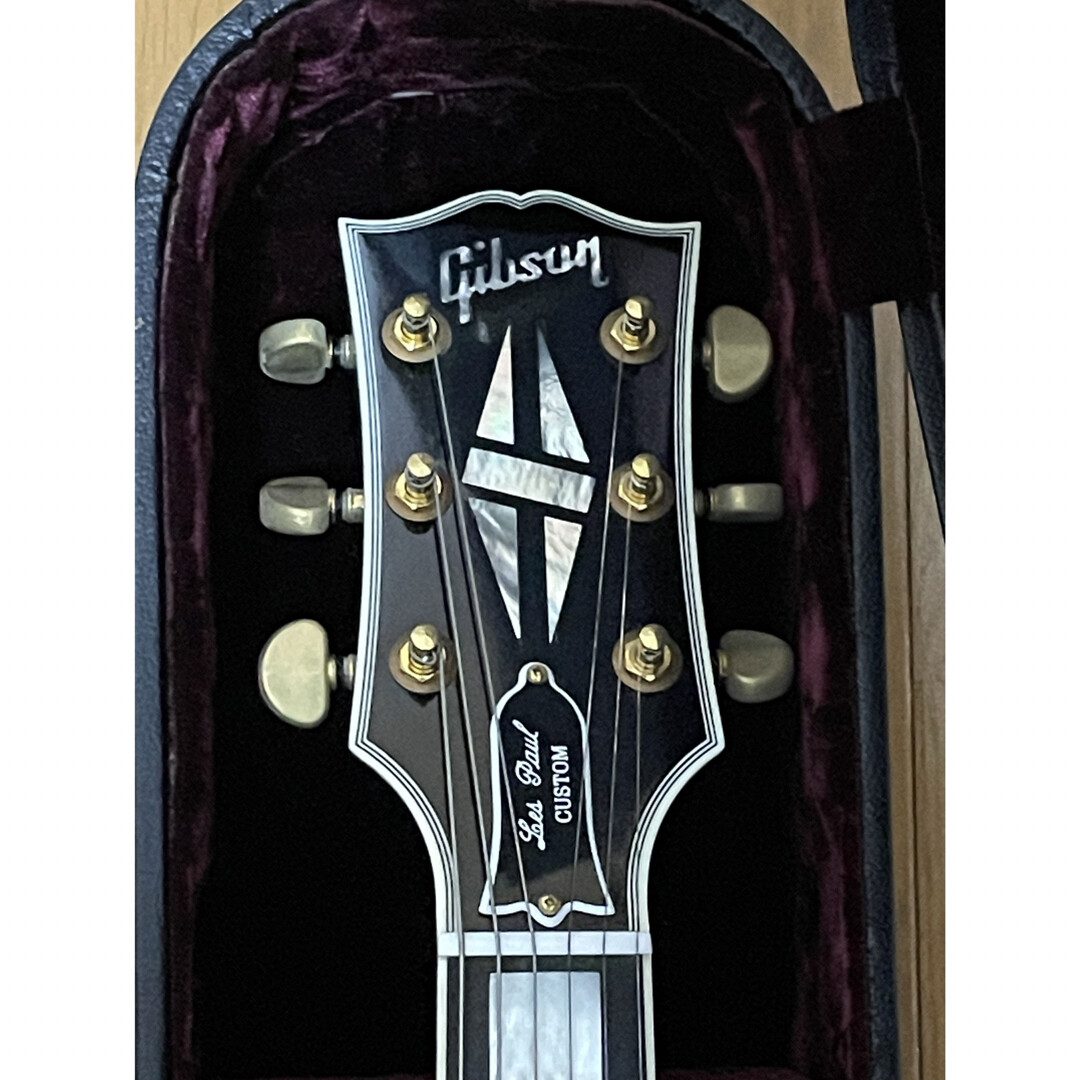 Electric Guitar Gibson Les Paul Custom Indigo Blue Quilted