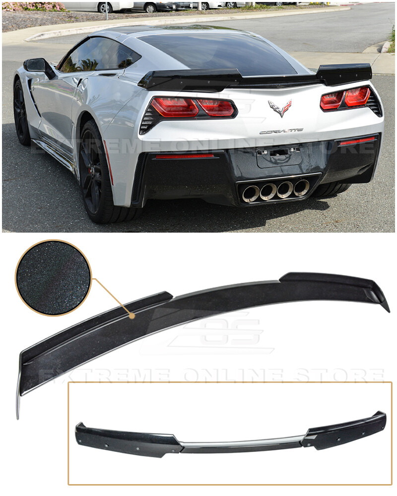 For 14-19 Corvette C7 | Z06 Stage 2 PAINTED CARBON FLASH Rear
