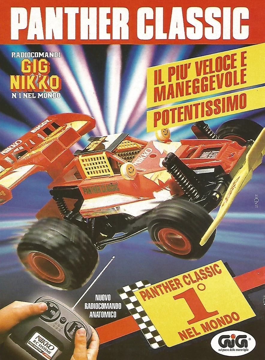 X0331 Panther Classic Radio Controls Gig Nikko Advertising