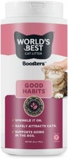 Boosters  Good Habits   Natural and Sustainable Cat Litter Additive