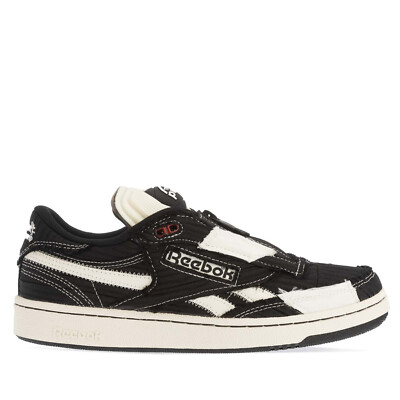 Reebok Club C 85 Pump Schuhe in Schwarz-Weiß Sneaker