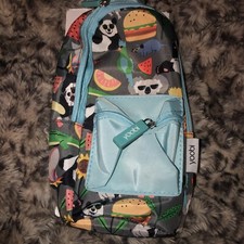 Backpack Pencil Case Animals Food Blue Camel Panda Giraffe Zipper Pouch yoobi