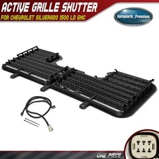 Active Grille Shutter Assembly w/ Motor for Chevy Silverado 1500 GMC Sierra 1500
