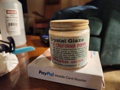 Mayco Ceramic Crystal Glaze - California Poppy- CG 778 - 4 oz.