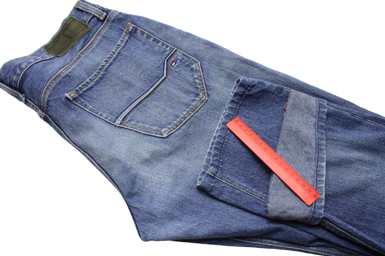 Tommy Hilfiger Jeans Men W34/~L31 Whiskers Zip Fly Regular Fit Faded Casual thumbnail 12