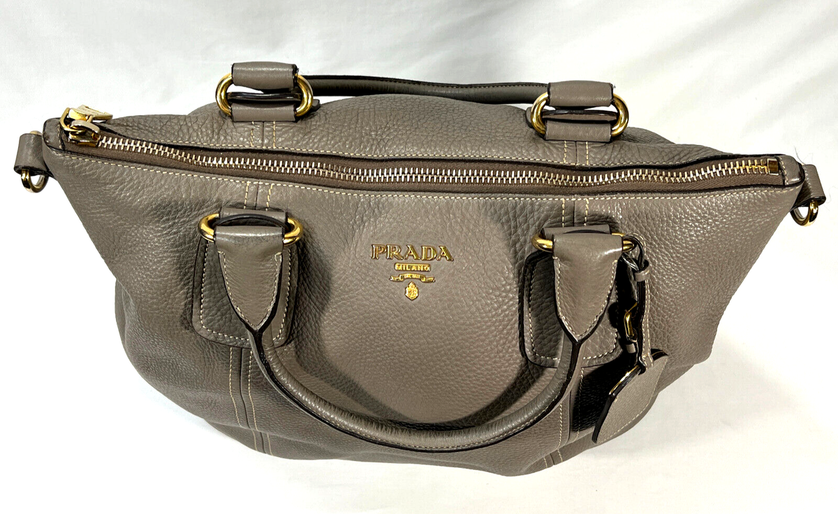 Prada Vitello Daino Tote Shoulder Bag w/ Wallet & Strap Prada Vitello Daino Tote Shoulder Bag w/ Wallet & Strap