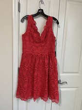 NWT Women’s Adrianna Papell dress lace lined size 12 B1 $220