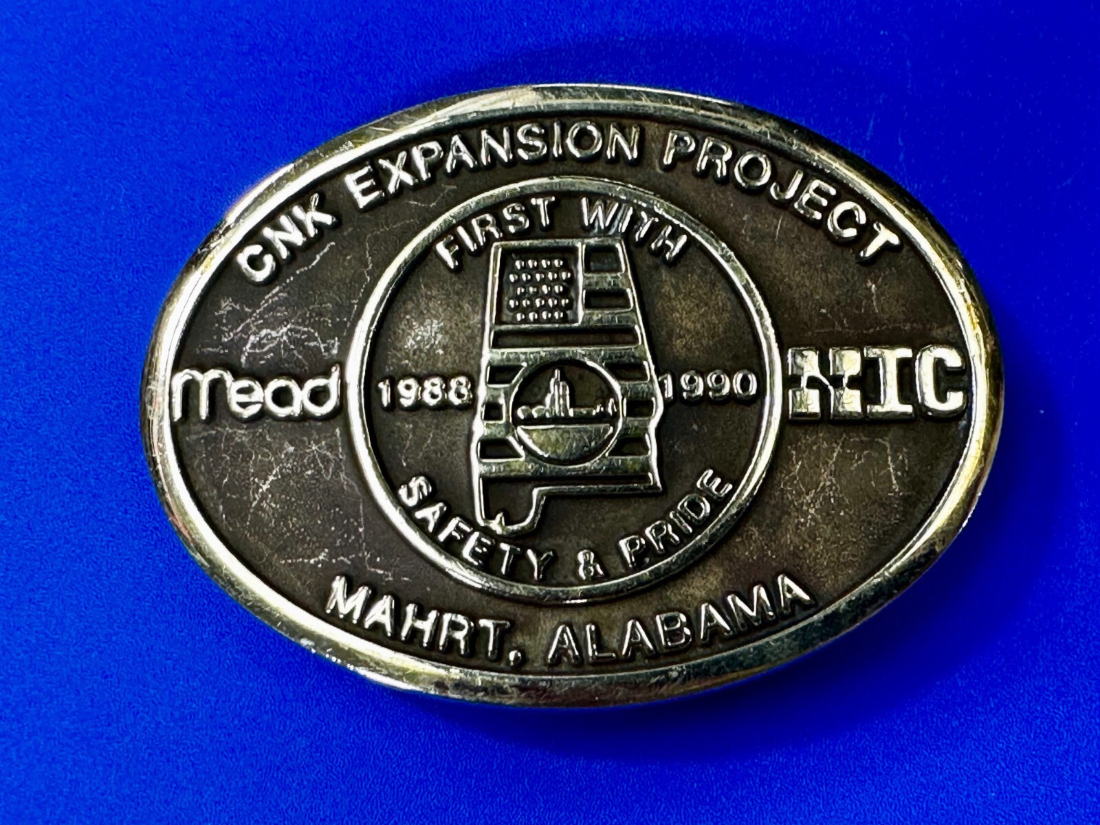 Cnk Expansion Project Developer Solid Brass Belt … - image 4