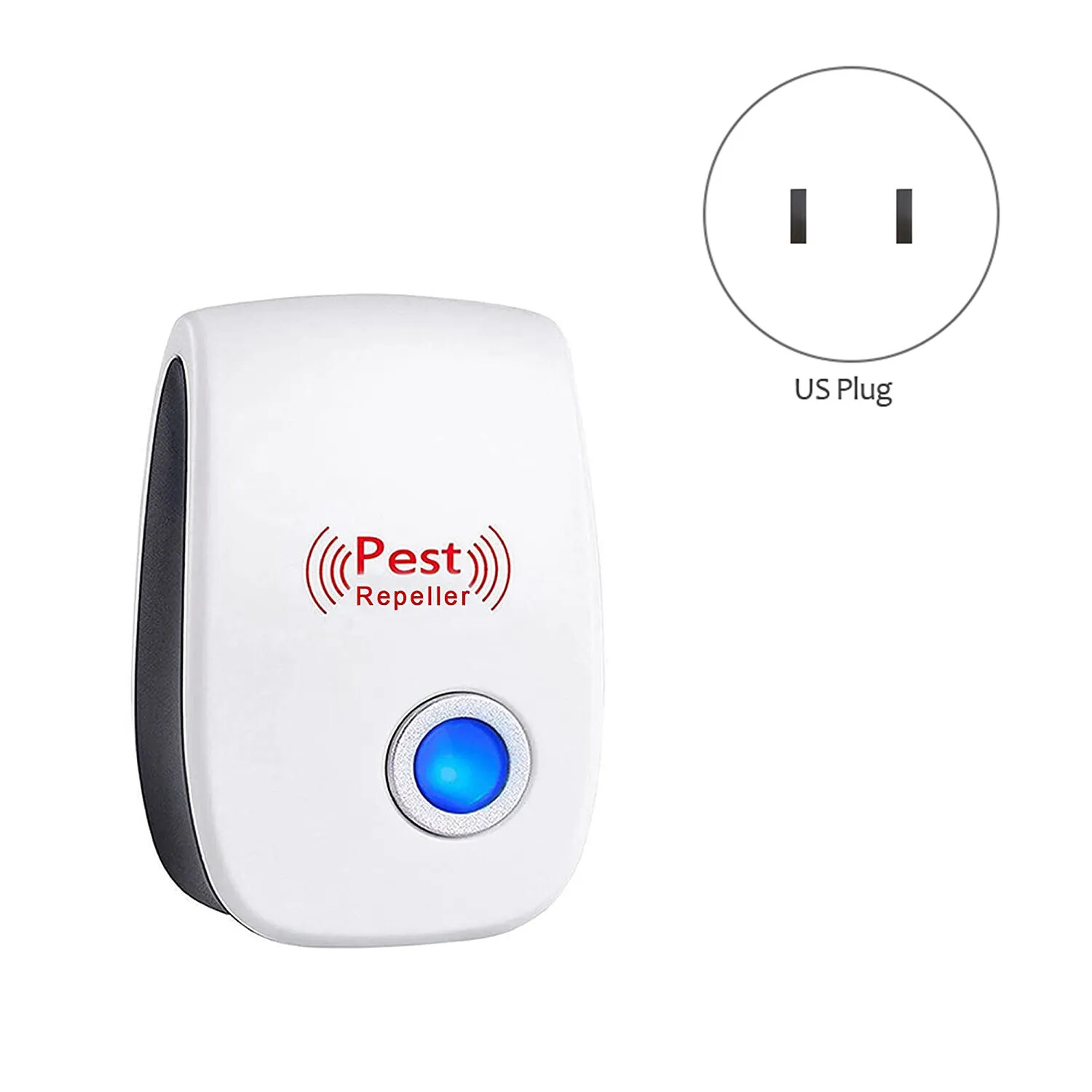 Ultrasonic Pest Repeller Roaches Lizards Mice Flies Spiders Bugs