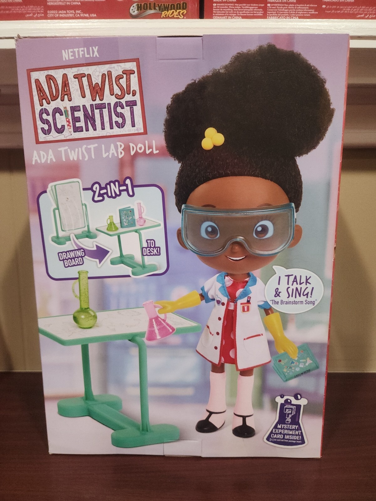 ADA Twist Scientist Lab Doll Talks/Sings Desk Drawing Board Experiments ...