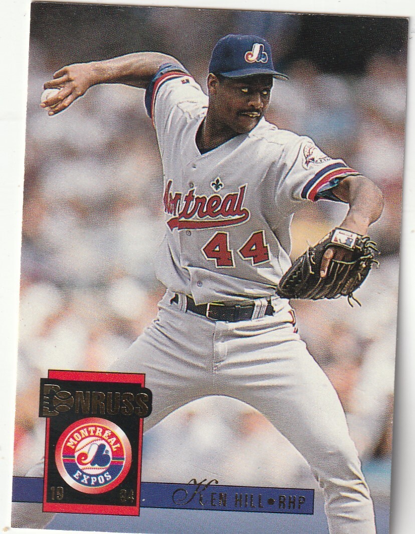 FREE SHIPPING-MINT-1994 Donruss Ken Hill #180 EXPOS