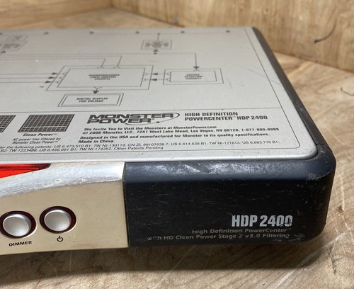 Monster Power HDP 2400 High Definition PowerCenter Surge Protector - Picture 5 of 8