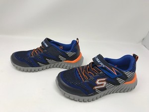 skechers blue and orange