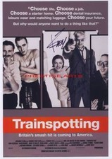 Trainspotting signed movie poster print