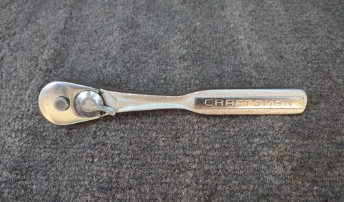 Vintage Craftsman 3/8" Ratchet w/Oil Port 13/16" Spark Plug Socket -V- USA Made - Picture 7 of 13