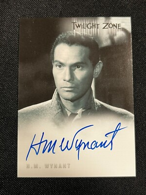 2000 Rittenhouse Twilight Zone H.M. Wynant David Ellington A52
