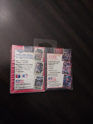 1992 Major League Baseball Aces Playing Cards @ 1991 Baseball Playing Cards, NEW - Picture 2 of 2