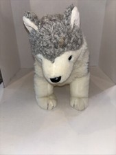 TY Classic Siberian Husky TIMBER the Dog Plush 1993 Stuffed Animal Toy Wolf 15"