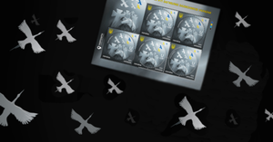 sheet Stamps Fighters of evil F16