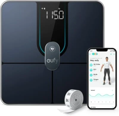 Eufy Scales for Body Weight Digital Bathroom Scales &Wi-Fi Bluetooth Weight BMI