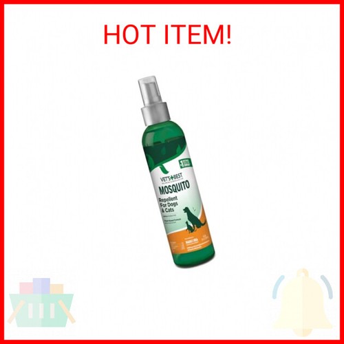 Vet's Best Mosquito Repellent for Dogs and Cats Repels Mosquitos with