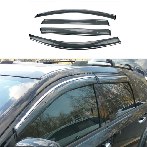 For 2009 2018 Dodge Journey Vent Window Visors Weather Shades Rain
