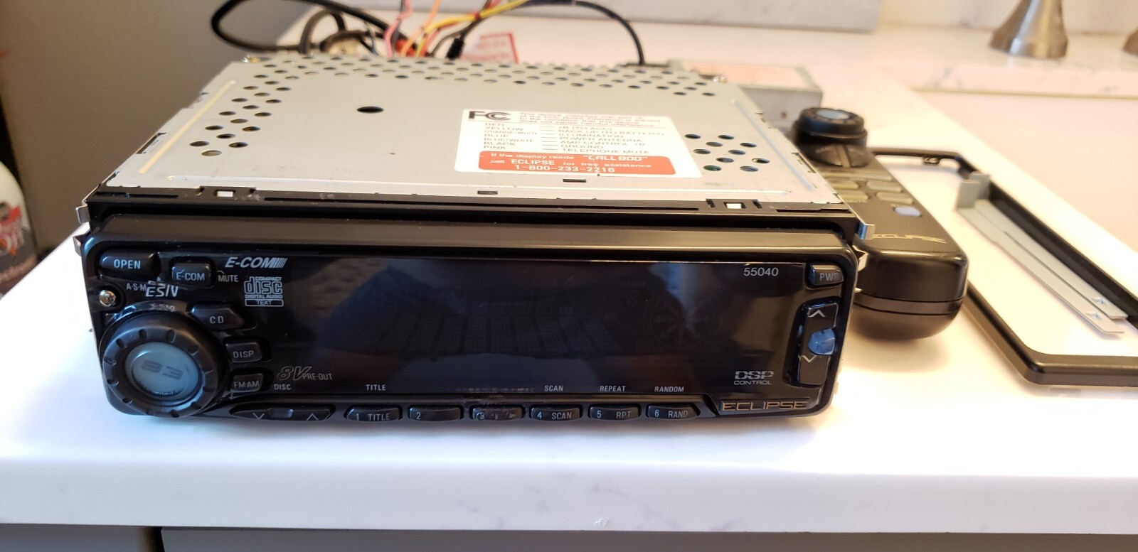 Eclipse 55040 cd player old school high end no internal amp eBay