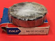 SKF - P/N: NU 311 ECJ/C3 - Cylindrical Roller Bearing - NEW