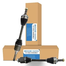 Pair Front CV Axle Shaft for 2010-2012 Ford Fusion Milan L4 2.5L 2WD Auto Trans.