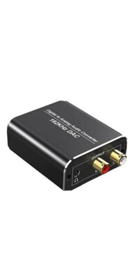 Techole Digital to Analog Audio Converter Model HS203-BK (IL/RT6-21611-HS203-...