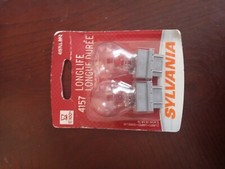Sylvania Long Life 4157 28.5/8.3W Two Bulbs Brake Stop Tail Parking Replace Fit