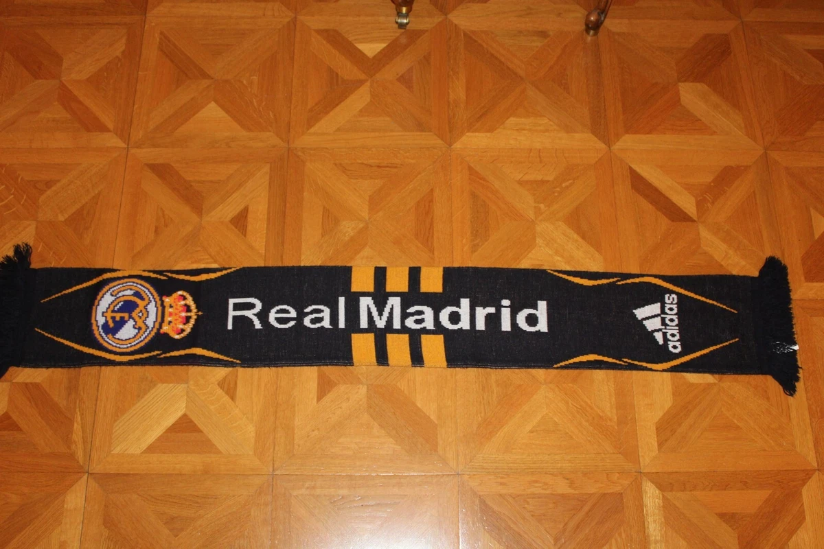 Real Madrid Écharpe Officielle – Collection Liga 140 Cm – Acrylique, Supporter, 100% Madrid, Cadeau Fan Football