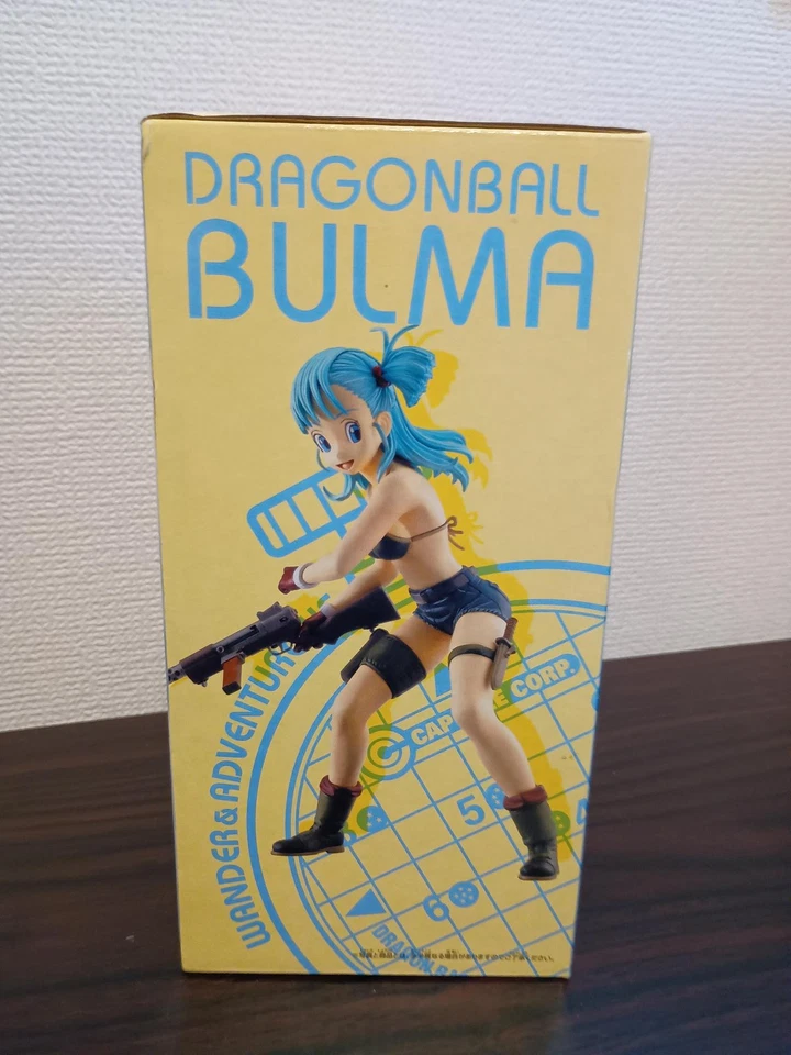 Vintage Dragon Ball 2008 Bulma Figure Gun & Dagger Pose Banpresto Anime Japan - Image 2 of 4