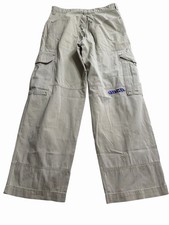 Jnco Vintage Khaki Cargo Pants 90 s 35X34 Tag Logo Baggy y2k Wide Leg 2000s