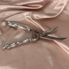 Arbutus Pattern by Rogers Silverplate Poultry Shears