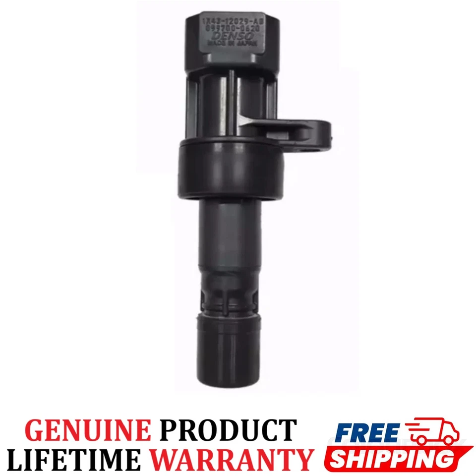 Bobina de encendido x1 OEM DENSO para Jaguar X-Type S-Type 1999-10 3,0 L, 1X43-12029-AB Foto 2 de 4