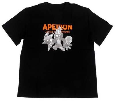 Apeiron TGS Tokyo Game Show 2024 Demo Bonus T-Shirt Black Orange Logo Free Size